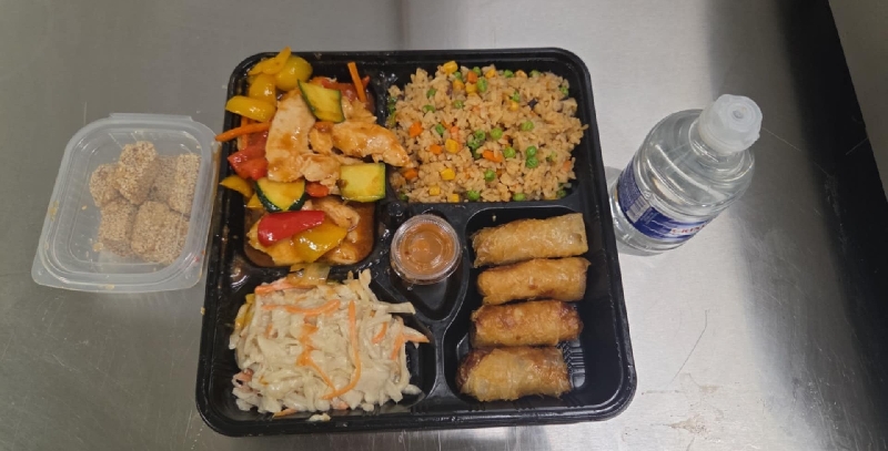 super combo porc à la sauce saté