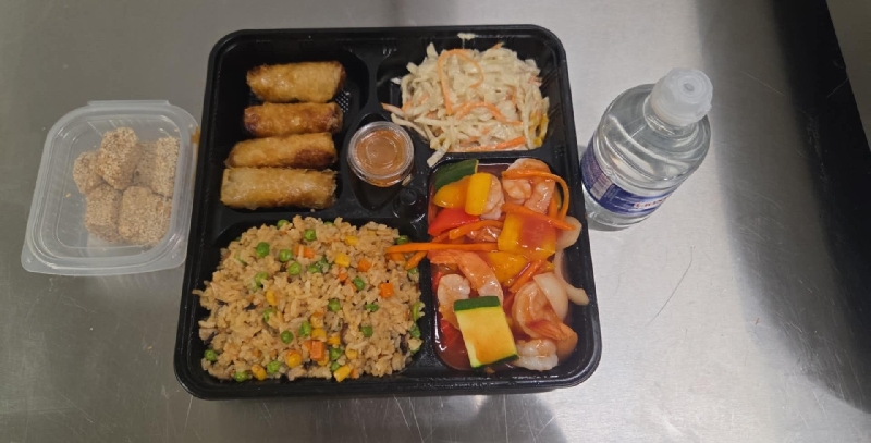 super combo crevettes à la sauce aigre-douce