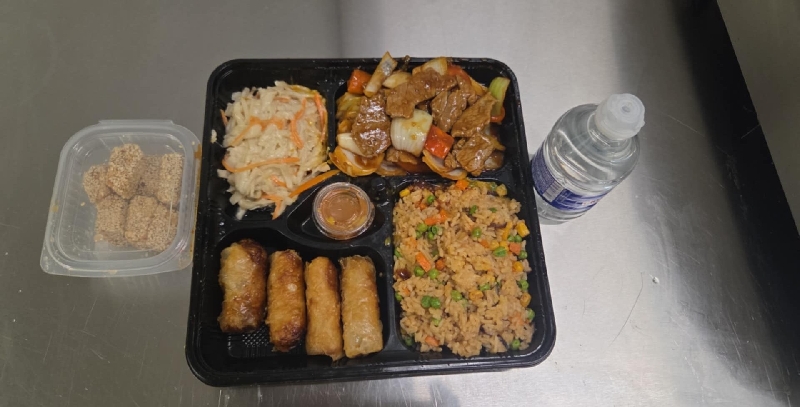 super combo poulet à la sauce é chalote