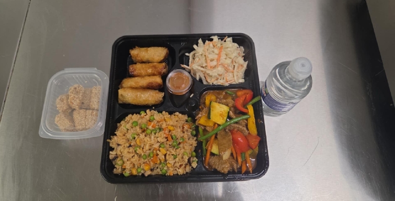 super combo bœuf à la sauce à l'ail