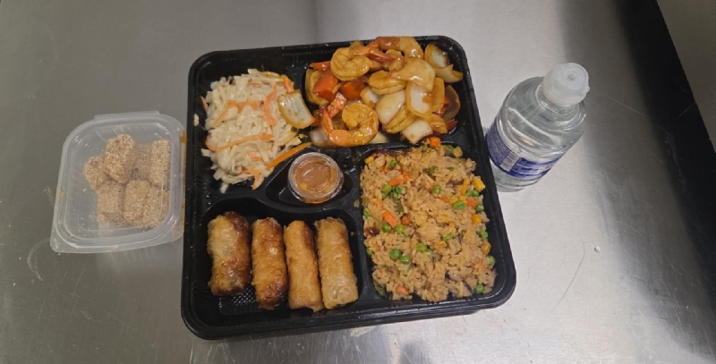 super combo crevettes à la sauce caramel