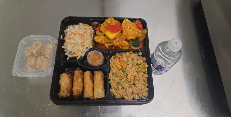 super combo poisson à la sauce é chalote