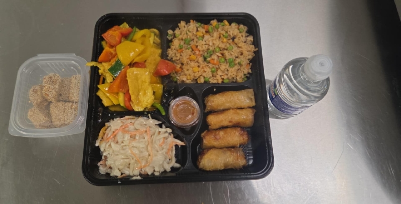 super combo poisson à la sauce thaïlandais