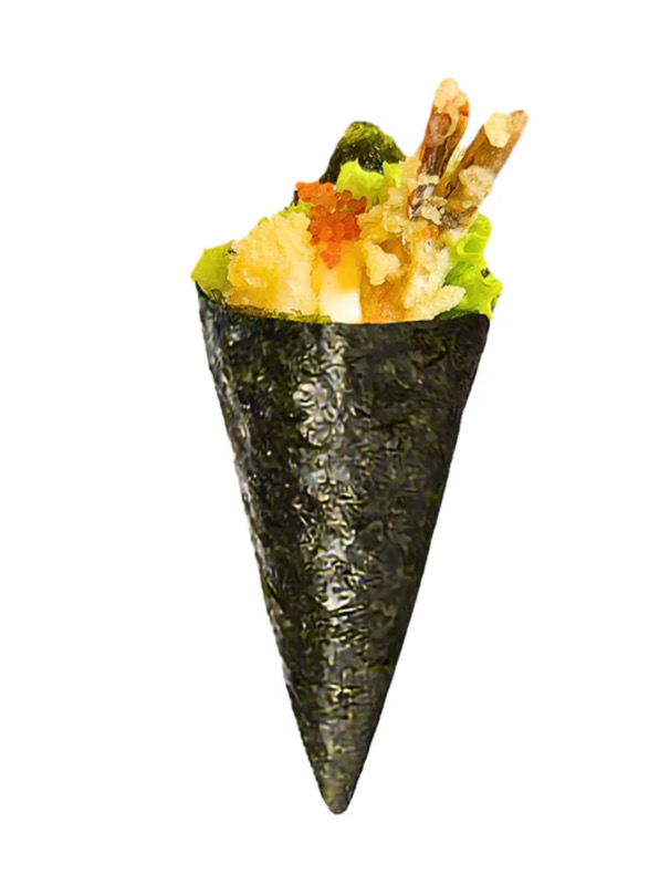 51a.AVOCADO EBI TEMPURA TEMAKI